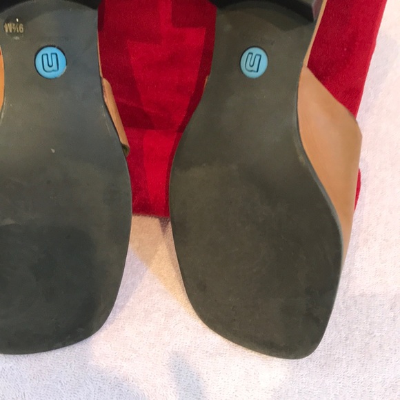 Light brown 1” mule heel - Picture 3 of 4